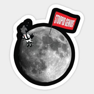 Shoot For The Moon Sticker